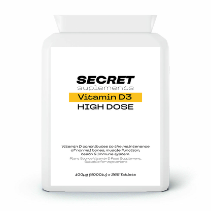 Vitamin D3 (High Dose) - 1 Year Supply