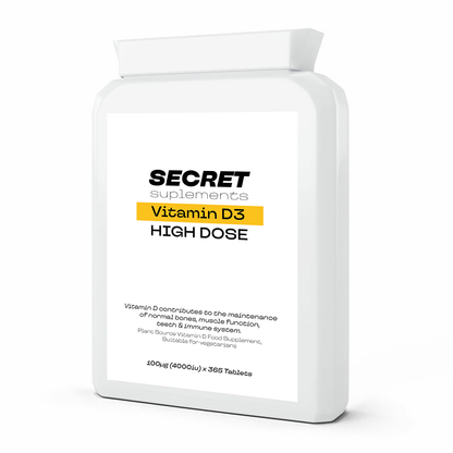 Vitamin D3 (High Dose) - 1 Year Supply